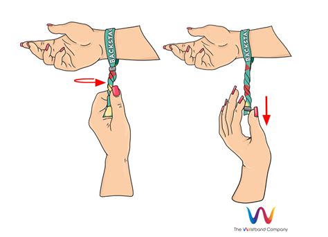 how to take off wristband